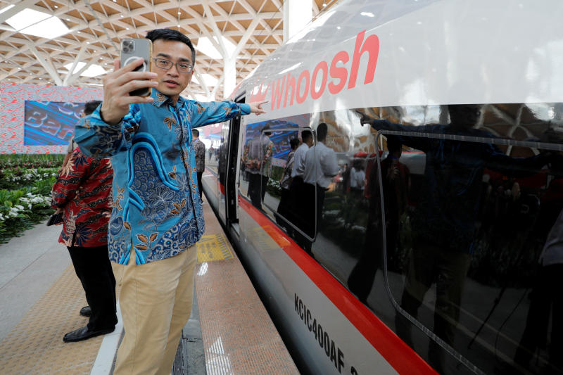 Indonesia inaugurates SE Asia's first high-speed train service