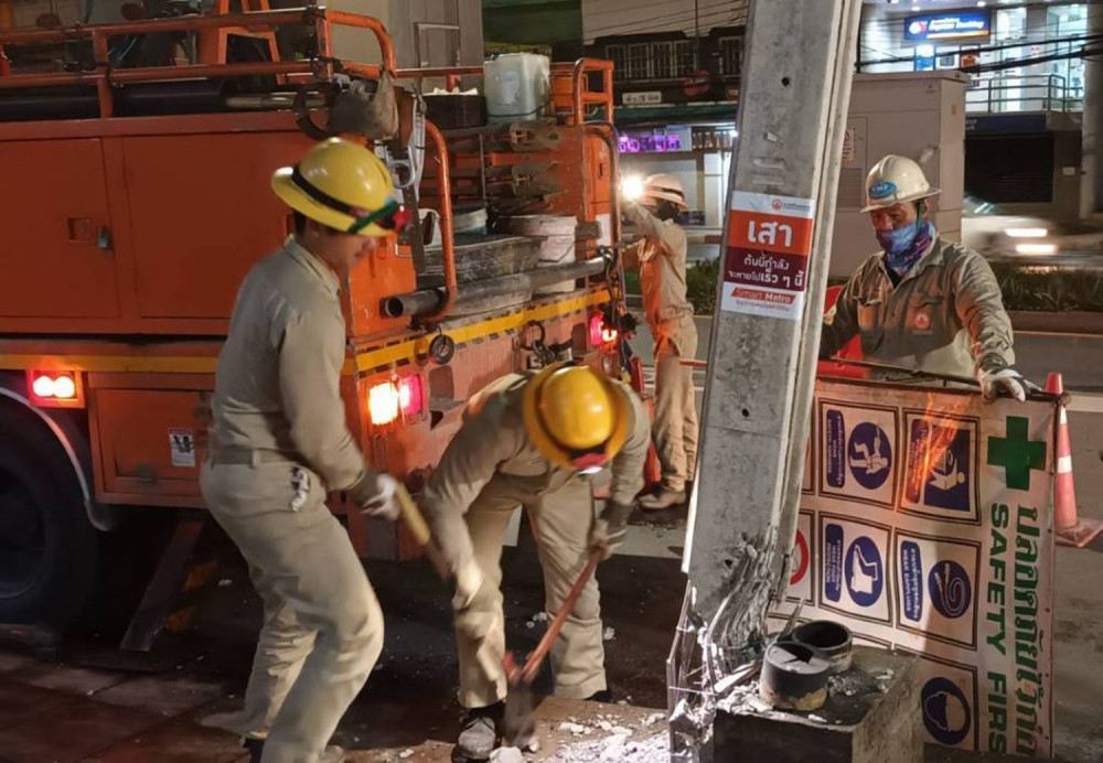 MEA Undertakes Underground Cabling Along Green Line Train Route