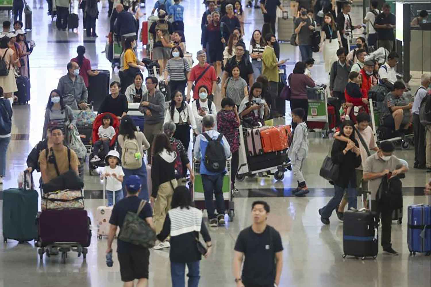 Hong Kong’s airport was ranked the fourth busiest in terms of international passengers in the first eight months of this year. (Photo: Edmond So)