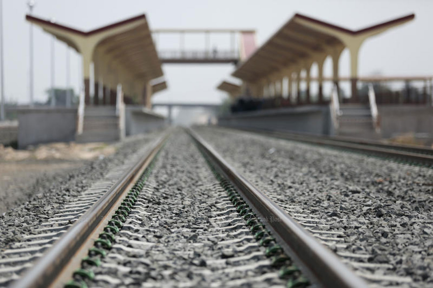 Ban Kradon train station in Nakhon Ratchasima province is part of the Chira-Khon Kaen double-track route. The photo was taken on March 30, 2018. (Photo: Patipat Janthong)