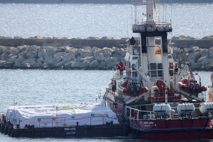 First aid ship departs Cyprus for Gaza