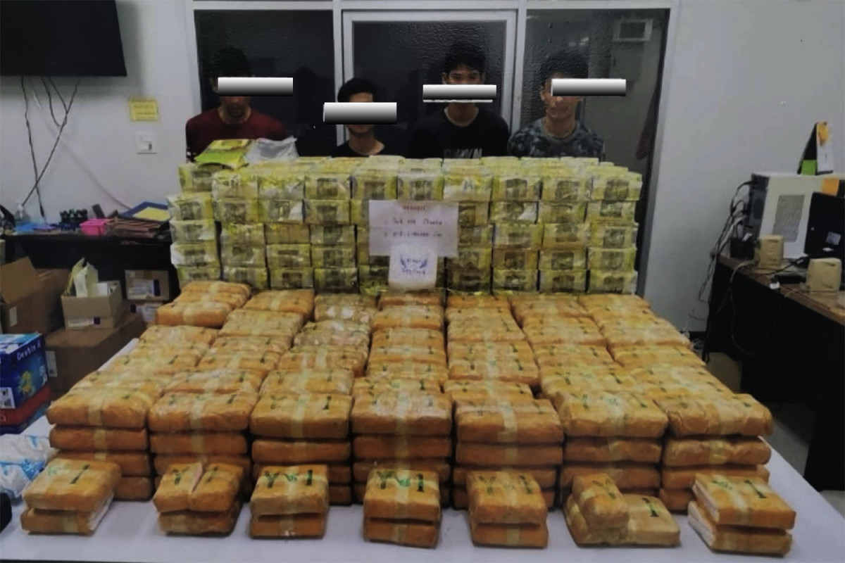 Bangkok Post - B80m worth of meth seized in Pattani