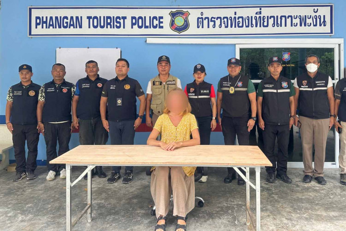 Koh Phangan foreigners arrested for working illegally Bangkok Post ...