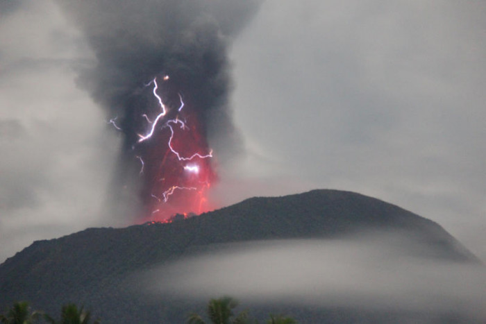Bangkok Post - Eruption of Indonesia"s Mt Ibu forces 7 villages to evacuate - Vimarsana News