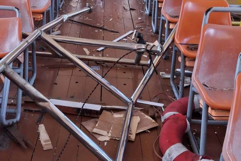 Five injured in Chao Phraya boat collision