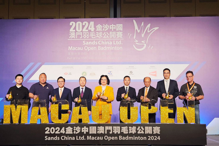 Khunying Patama extends support to Thai badminton team at Macau Open 2024
