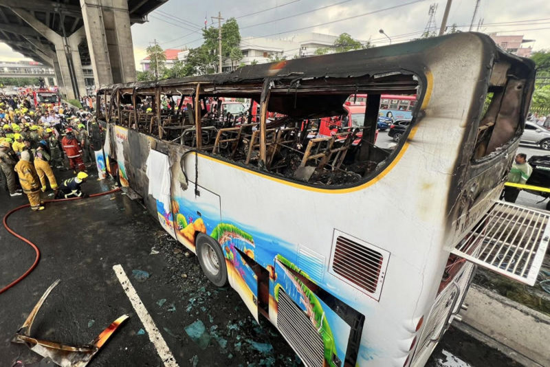 Bangkok Post - Deadly bus tragedy prompts Thai transport safety debate
