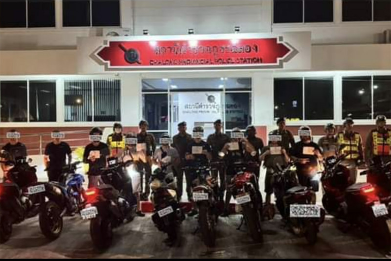 Bangkok Post - British bikers nabbed for disturbance in Phuket