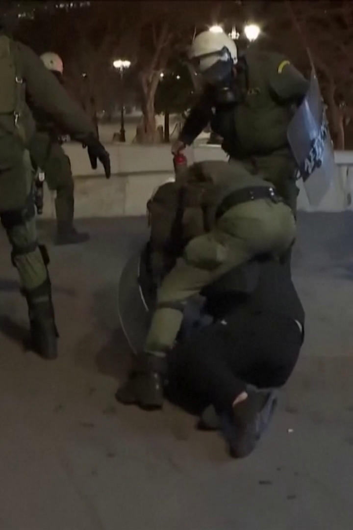 Clashes erupt at protests over Greece's deadly train crash