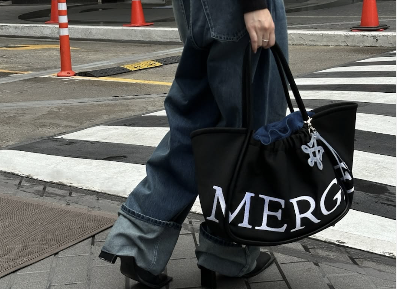 Object of desire: Merge has suspended sales of its A Day Bag following Saturday’s disturbance. (Photo: @merge.official Instagram)