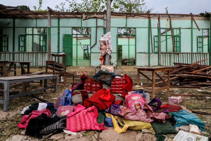 Bangkok Post - Myanmar junta airstrike kills 22 at school: witnesses