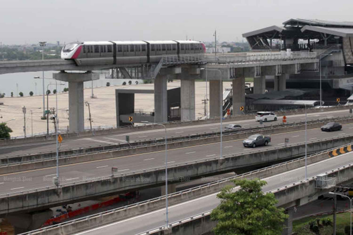 Bangkok Post - Pink Line extension offers free rides