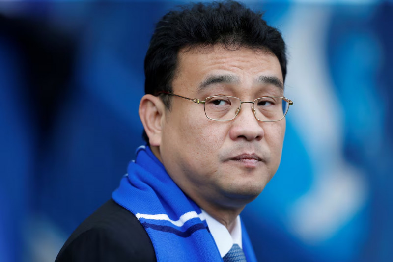 Sheffield Wednesday owner Dejphon Chansiri attends a home match against Leeds United at Hillsborough stadium in Sheffield on Oct 1, 2017. (Photo: Reuters)