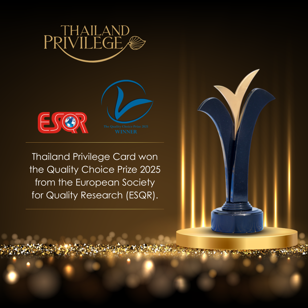Thailand Privilege Card Wins Global Quality Excellence Award