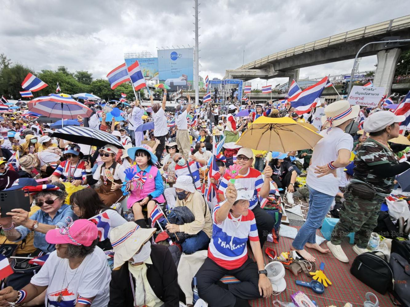 Protesters demand Thai PM’s ouster over leaked call