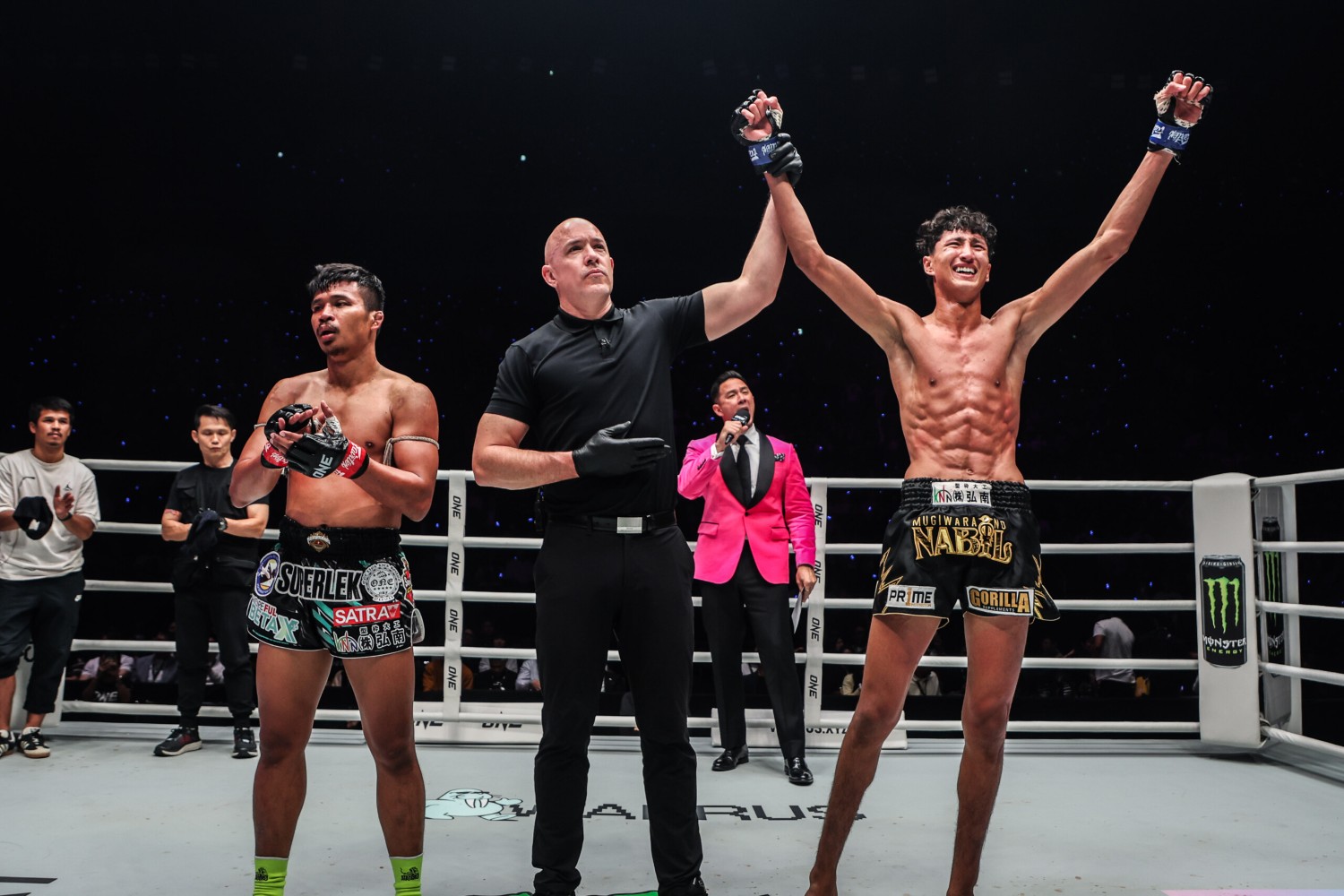 ONE Championship: Nabil throws subtle dig at Superlek, ready for Haggerty after shock belt promotion at Friday Fights 114
