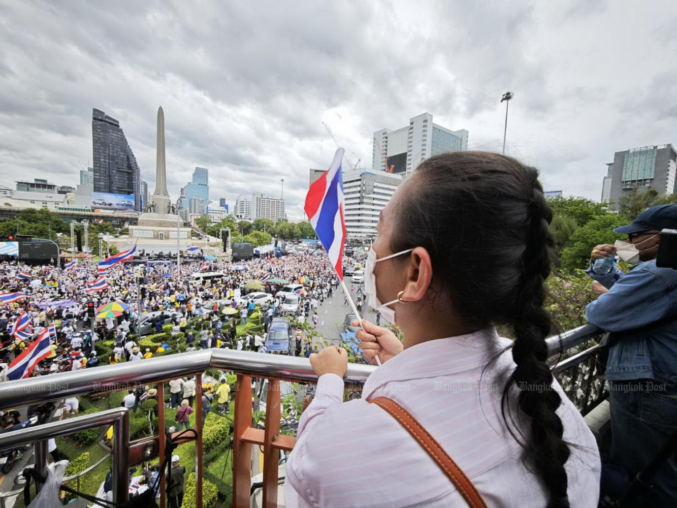Protesters demand Thai PM’s ouster over leaked call