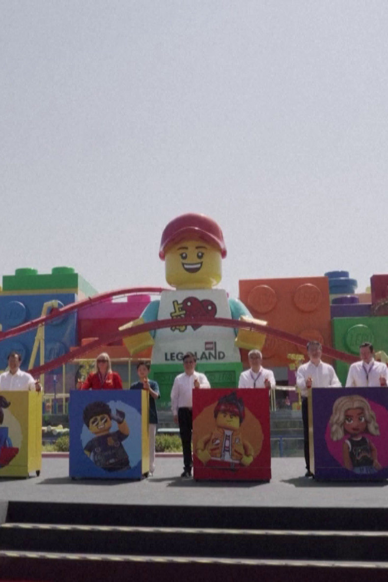China's first Legoland resort opens amidst Shanghai heatwave