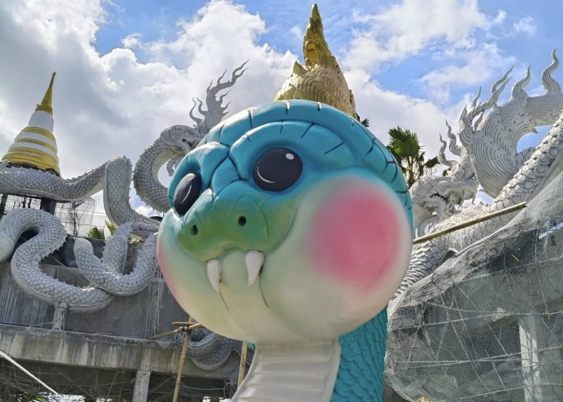Adorable 'Little Naga' statue crafted to attract more children