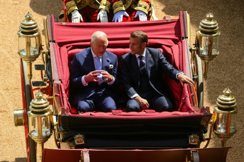 France’s Macron begins ‘historic’ UK state visit