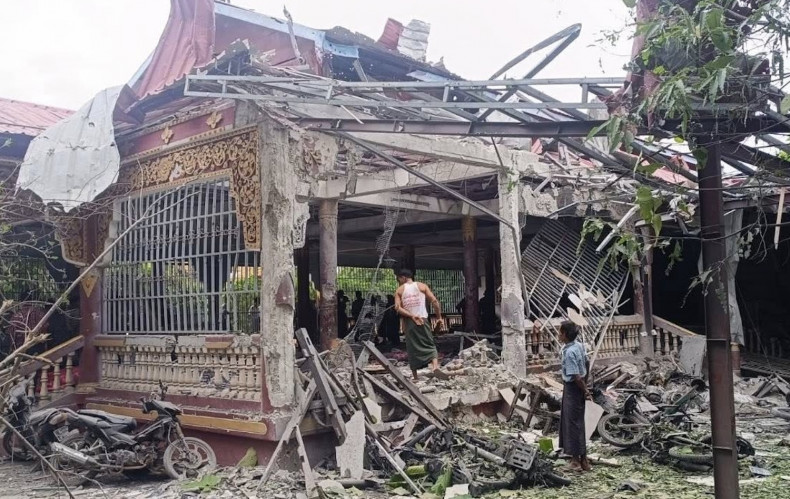Attack on monastery in Myanmar kills at least 23