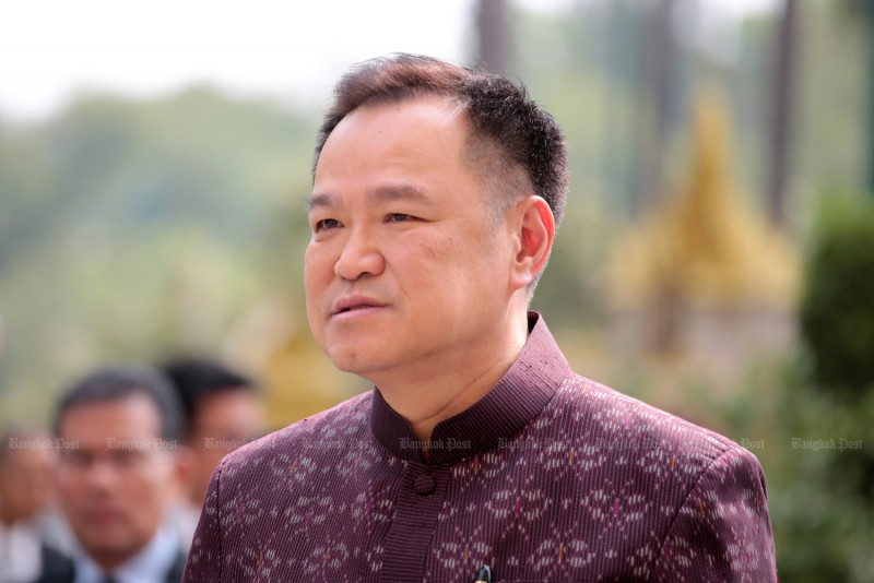 “We left (the coalition) because we believe our directions had diverged,” says Bhumjaithai Party leader Anutin Charnvirakul. (Photo: Nutthawat Wichieanbut)