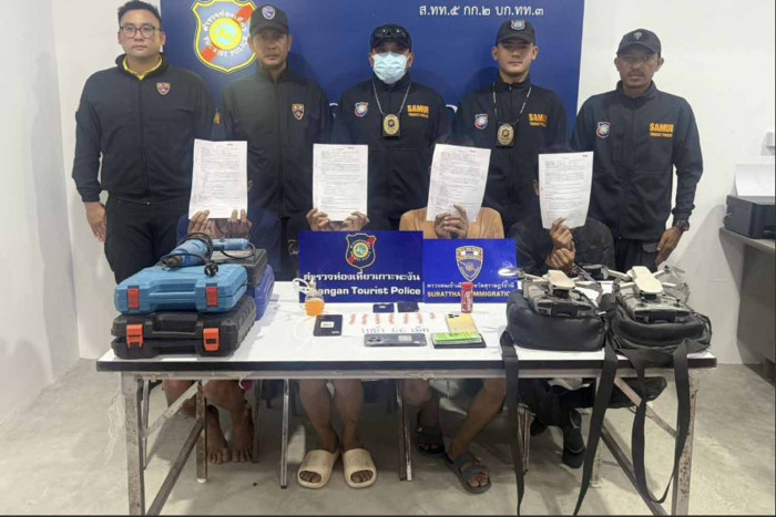 Drone-flying burglars arrested on Koh Phangan Bangkok Post Learning ...