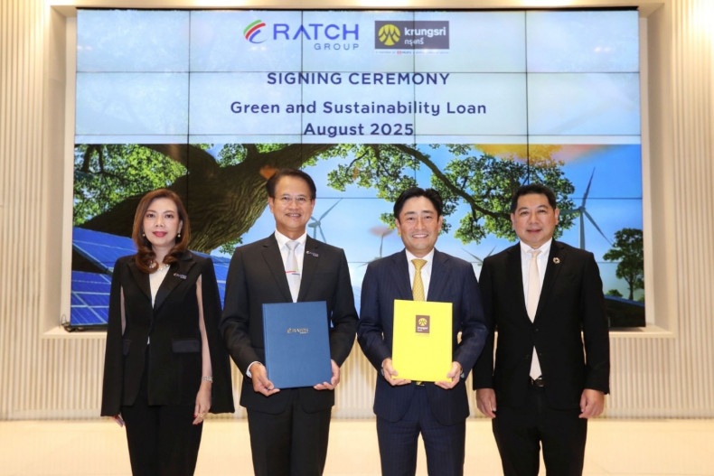 RATCH Secures THB 5bn Green Loan from Krungsri 