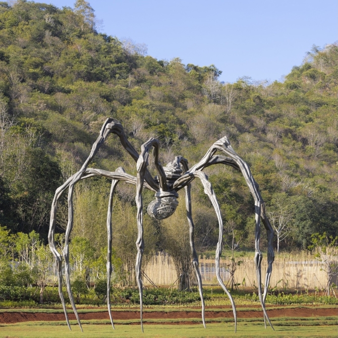 Farewell weekend to Louise Bourgeois’s spider sculpture