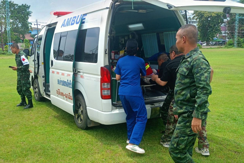 Three soldiers injured in mine blast near Thai-Cambodian border