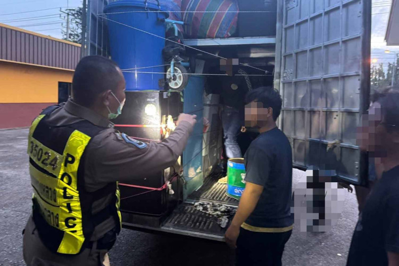 Thai driver caught smuggling Cambodian migrants