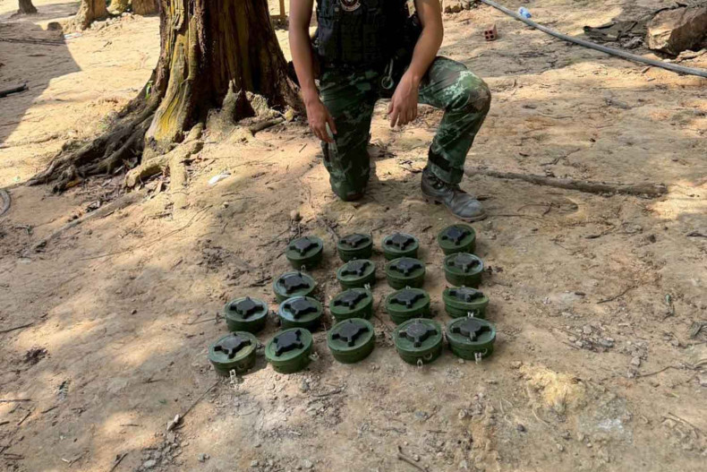 Landmine cuts off another Thai soldier’s leg