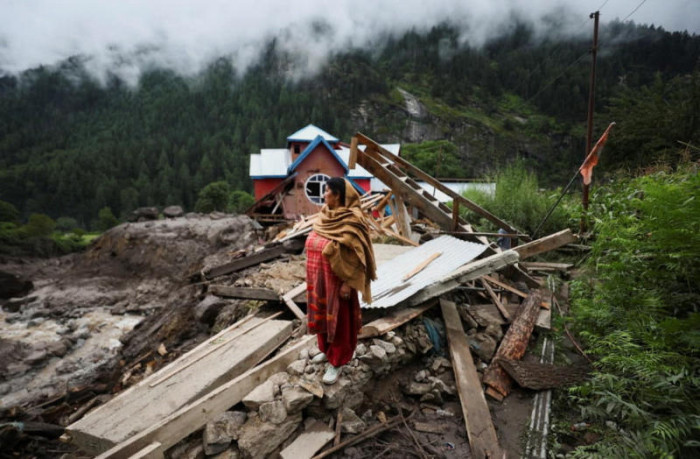Bangkok Post - Floods and landslides in Indian Kashmir kill 60, over ...