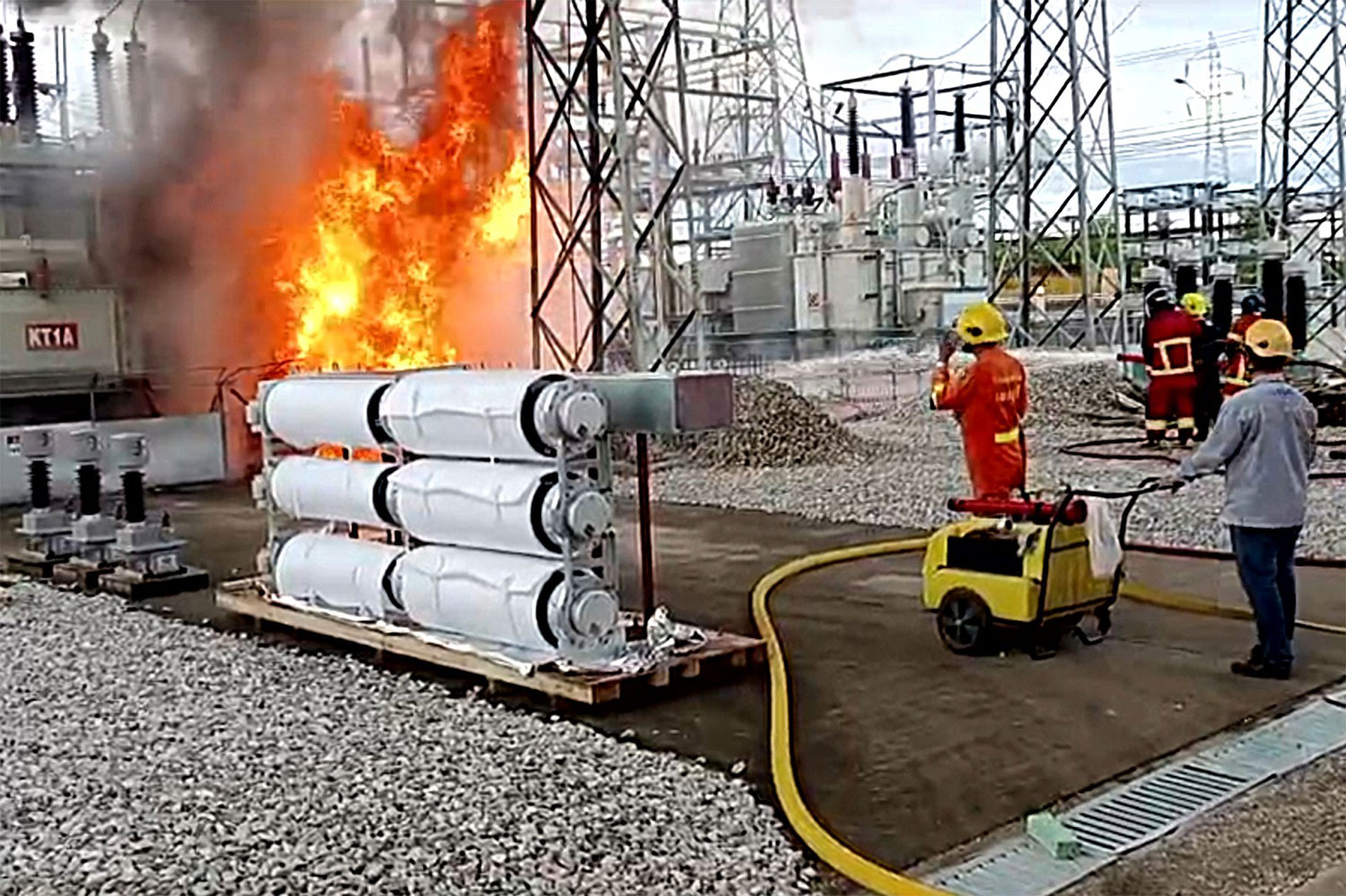 Transnet Fire Bangkok Post - Transformer fire triggers widespread blackout across ...