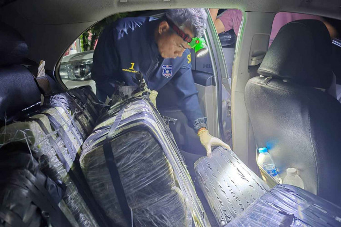 Bangkok Post - Two men arrested with 146kg of ‘ice’
