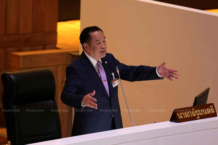 Anutin pushes back at Pheu Thai claims