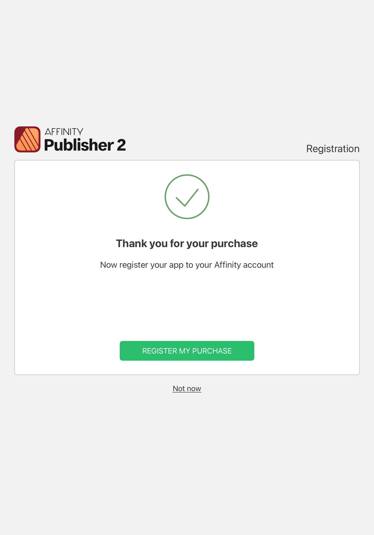 แอพกราฟิค Affinity ฟรีที่จะดาวน์โหลดอย่างถาวรบน iPad