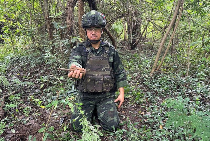 Bangkok Post - Two more landmines found near border in Sa Kaeo