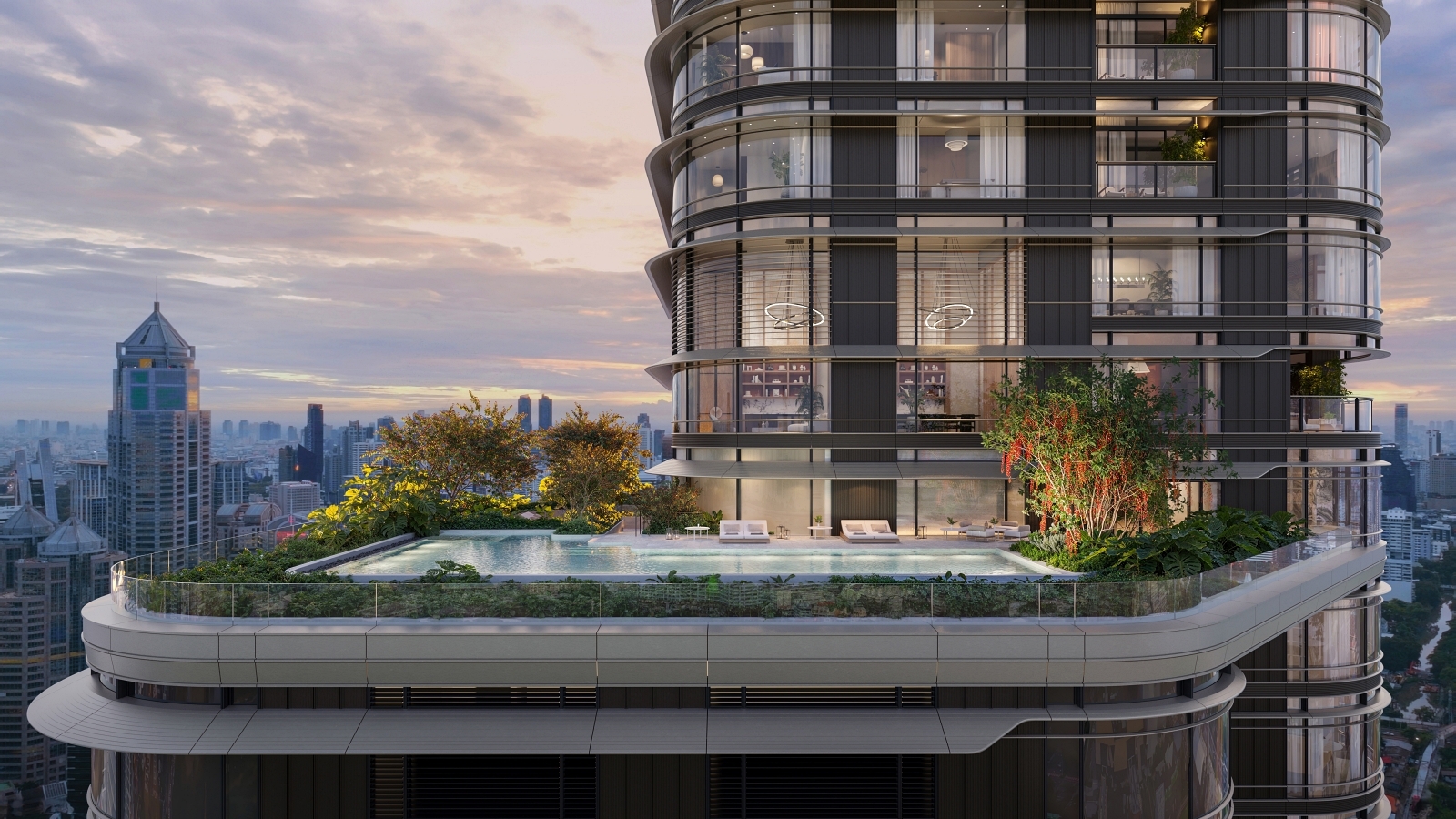 On Wireless Road, Upper House Residences Bangkok and The Wireless Residence