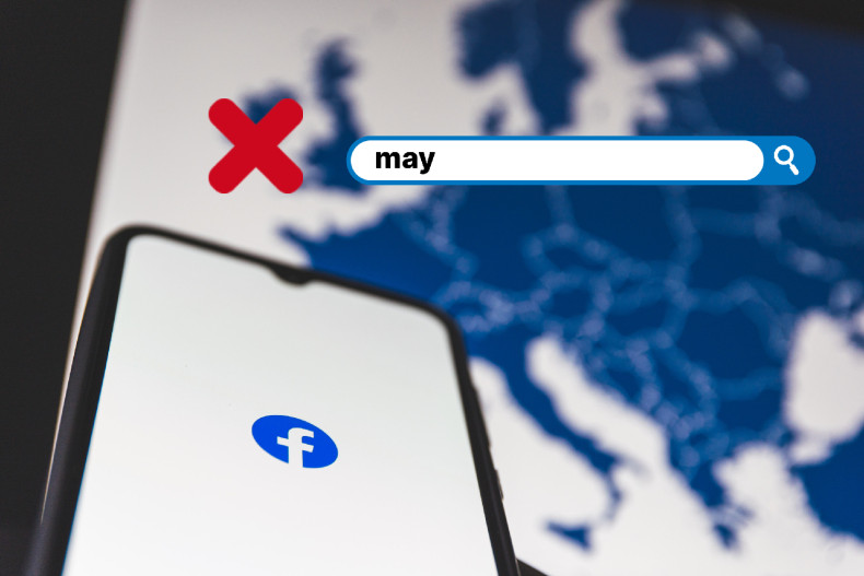Thai users report porn results when searching "May" on Facebook