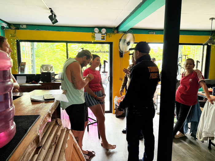 Police raid illegal Spanish-run hostel on Koh Phangan