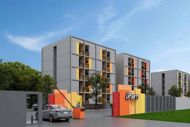 An artist's impression of iPlearn, Pruksa Real Estate's new apartment-for-rent venture.
