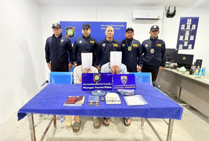 Bangkok Post - Foreigners busted for sex and drugs on Koh Phangan