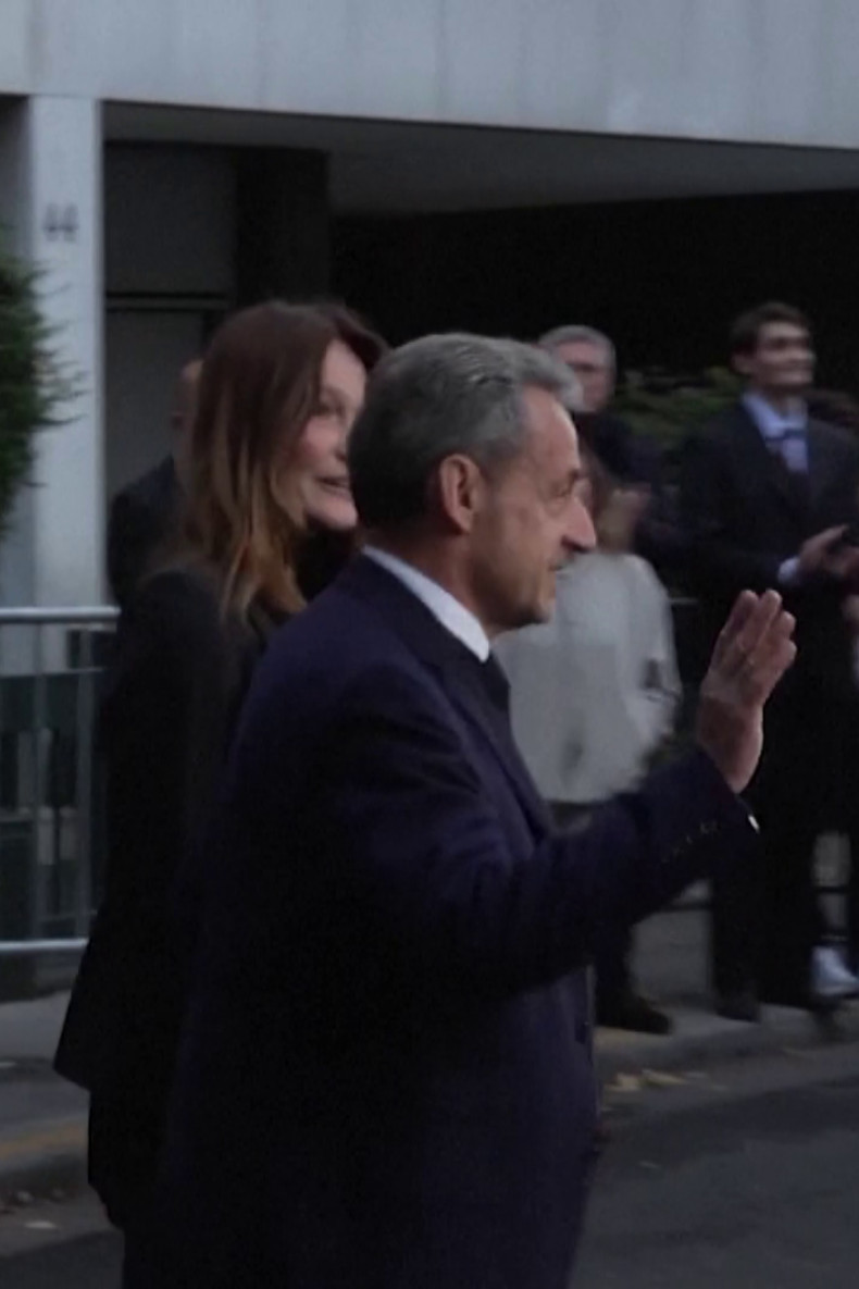 France's Sarkozy back home after court frees him pending appeal