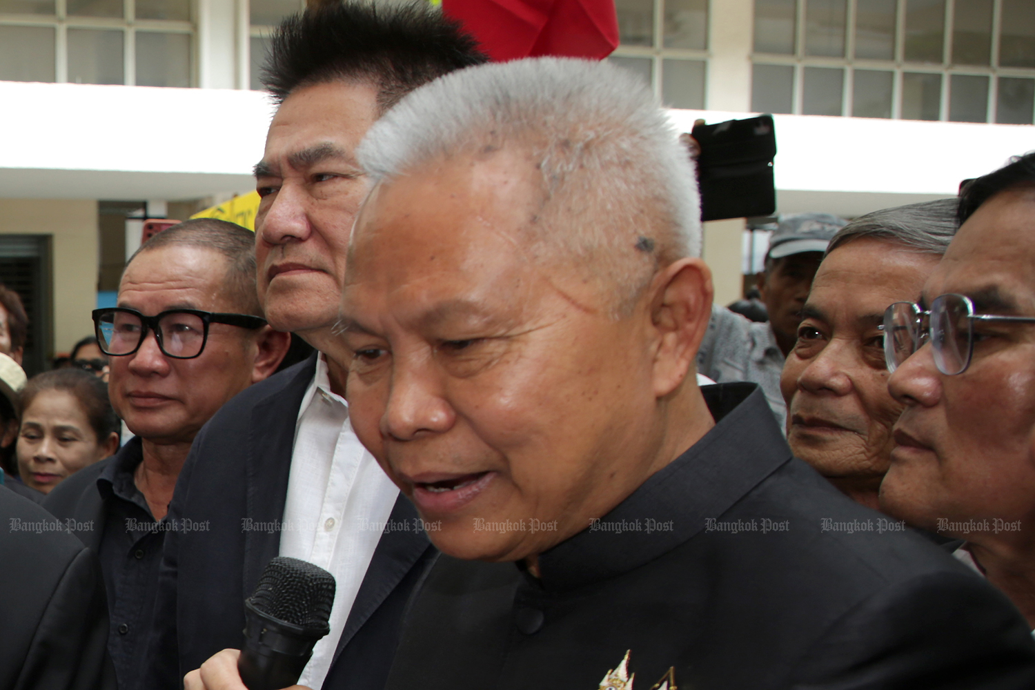 Deputy Prime Minister Sophon Zarum says government officials no longer drink in the afternoon. (Photo: Chanat Katanyu)