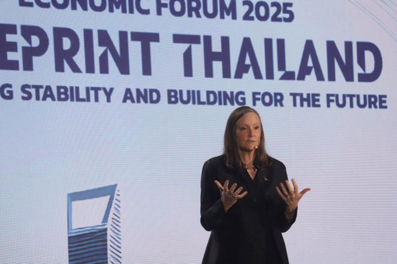 “Future industries need future-ready cities,” says Melinda Good, World Bank division director for Thailand and Myanmar, stressing that the work should start in at least a half-dozen places beyond Bangkok. (Photo: Nutthawat Wichieanbut