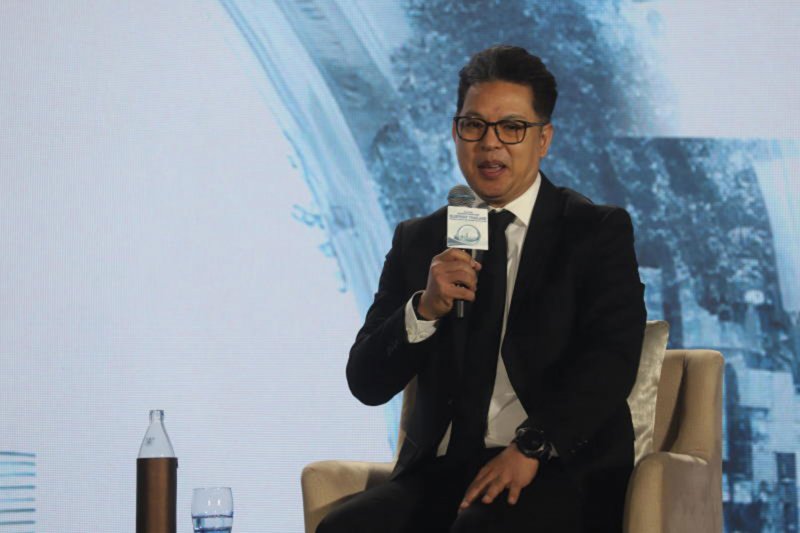 Dhanawat Suthumpun, managing director of Microsoft Thailand, tells the Post Forum that Thailand is in a great position to attract investment in digital services. (Photo: Nutthawat Wichieanbut)