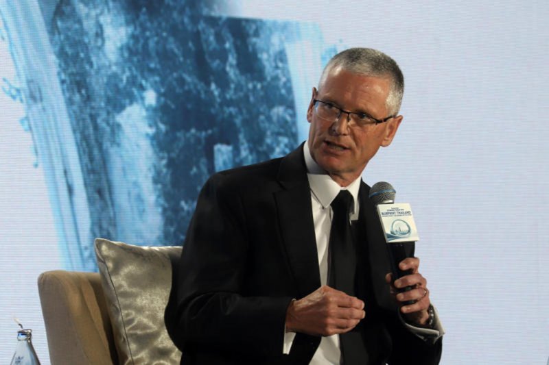 Kevin Clayton, chief brand officer for Thailand with Galaxy Entertainment Group, says Thailand must adopt a bold approach to product development and establish a dedicated tourism board to attract investment. (Photo: Nutthawat Wichieanbut)