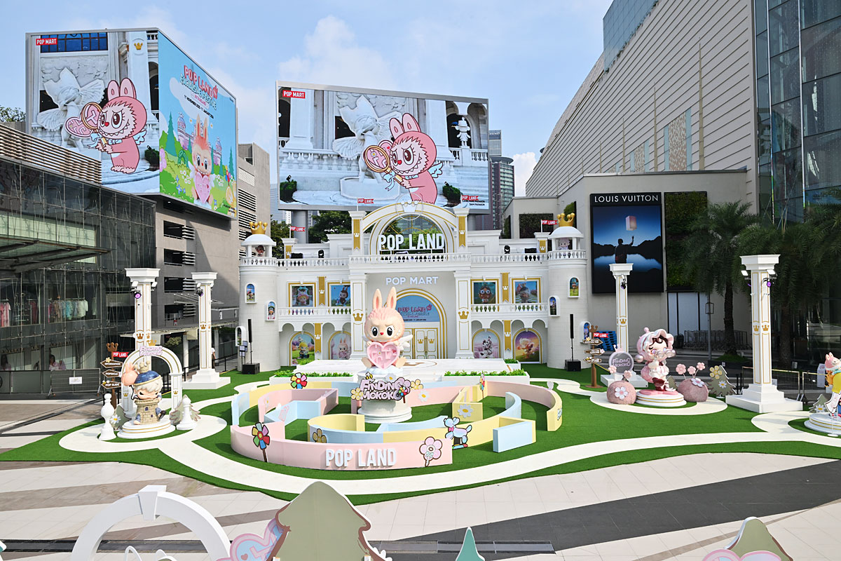 Pop Mart's largest global pop-up opens in Bangkok
