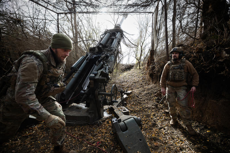 The&nbsp;148th Artillery Brigade fires at Russian targets&nbsp;in the Zaporizhzhia region of eastern&nbsp;Ukraine on Oct 14, 2025. (Photo: New York Times)